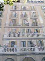 Barcelone, Fresque des Barcelonais (1)